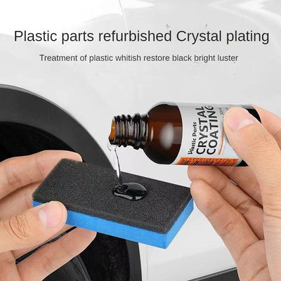 Multi-functional plastic parts refurbishing agent