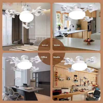 Smart remote control fan light