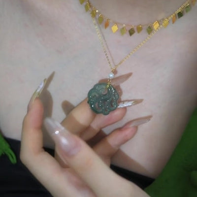 Bluebird • Jade Necklace