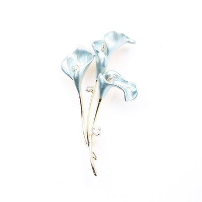 Calla Lily Flower Brooch