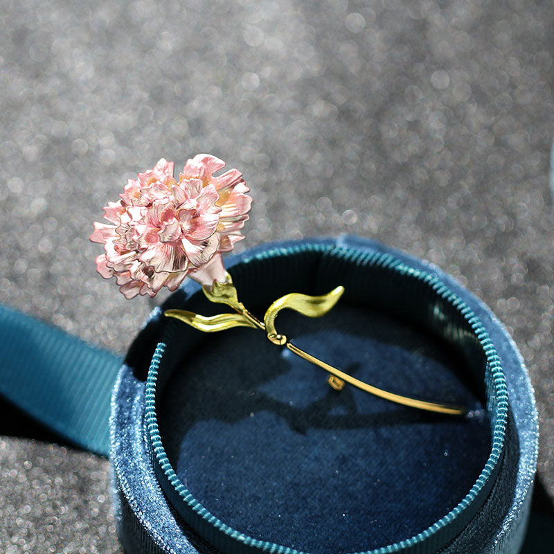 Carnation Brooch