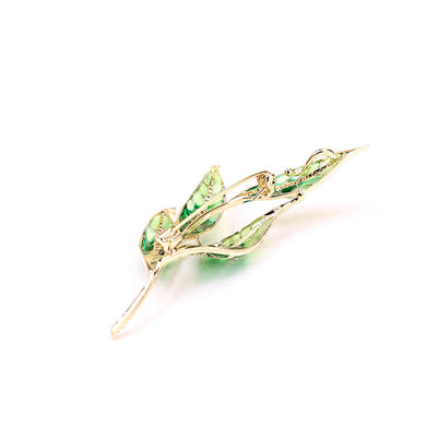 Willow branch brooch