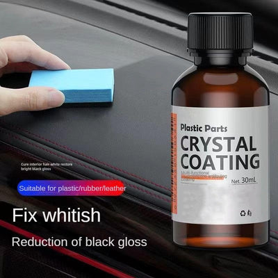 Multi-functional plastic parts refurbishing agent