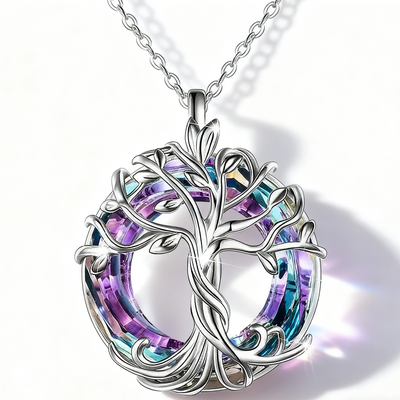 Tree of Life • Crystal Necklace
