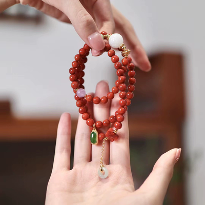 Jasper water drop natural agate bracelet