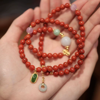 Jasper water drop natural agate bracelet