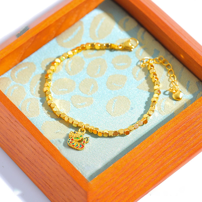 Small square bead magic cube necklace bracelet