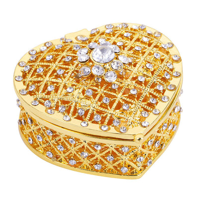 Heart shaped jewelry packaging box