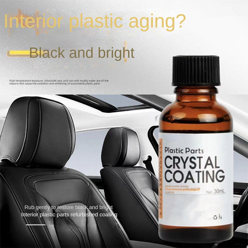 Multi-functional plastic parts refurbishing agent