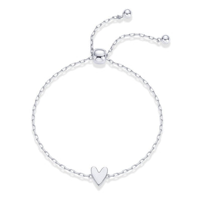 Couple heart bracelet