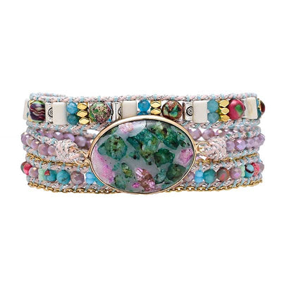 Colorful Calcite Bracelet