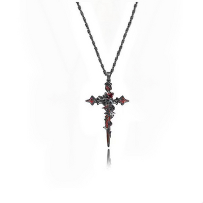 New Thorn Cross Earrings