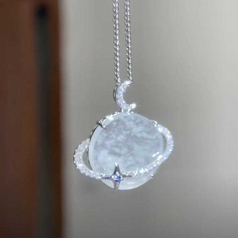 Dream Planet Pendant Necklace