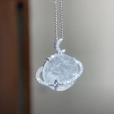 Dream Planet Pendant Necklace
