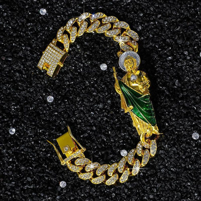 San Judas diamond bracelet
