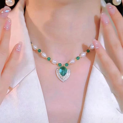 Elegant Love Natural Freshwater Pearl Necklace