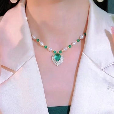 Elegant Love Natural Freshwater Pearl Necklace