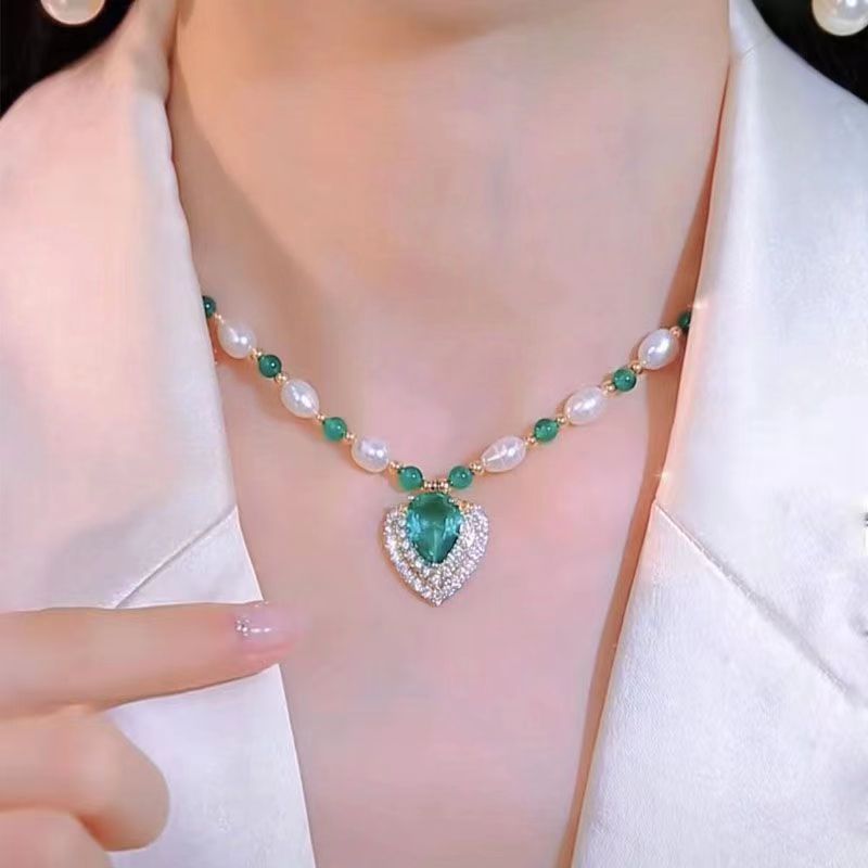 Elegant Love Natural Freshwater Pearl Necklace