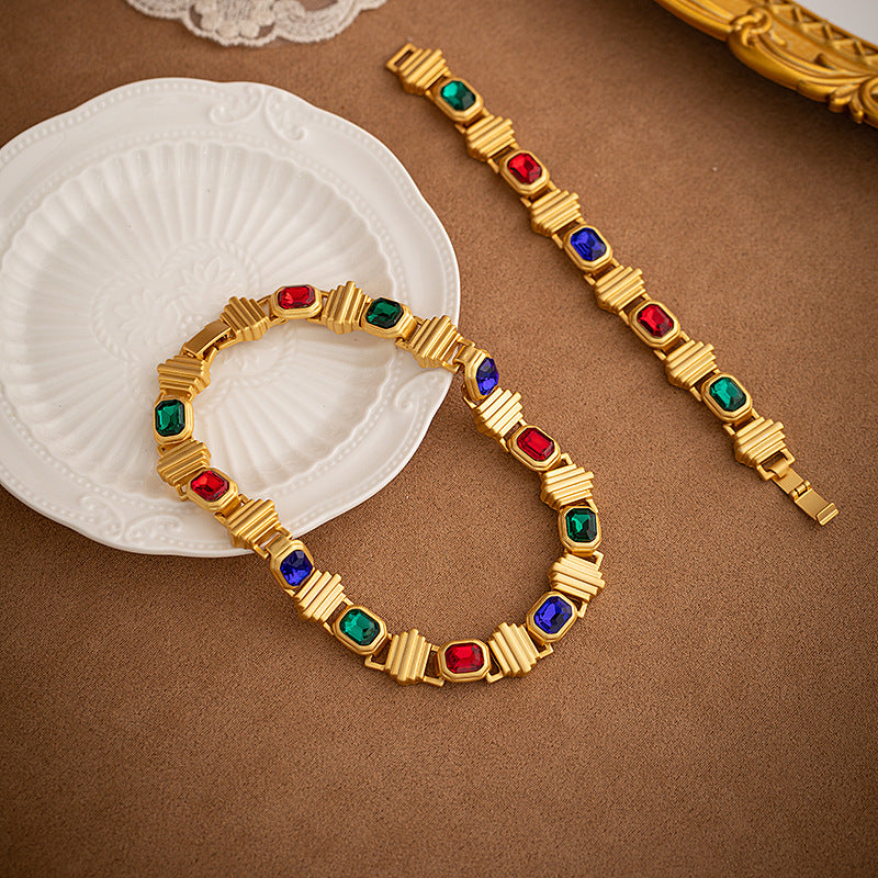 Colorful Natural Crystal Jewelry