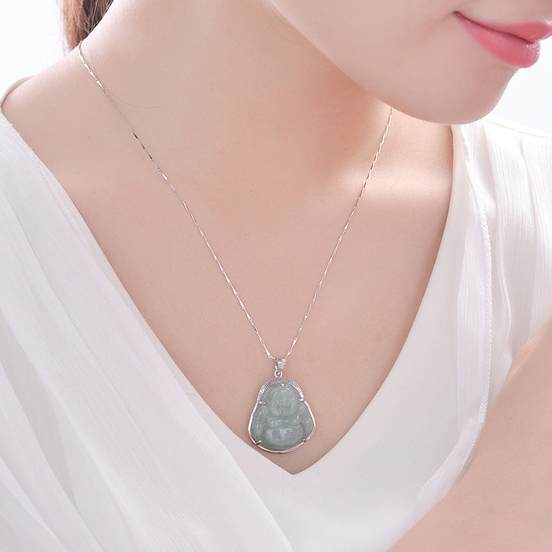 Maitreya  ? Jadeite Jade Necklace