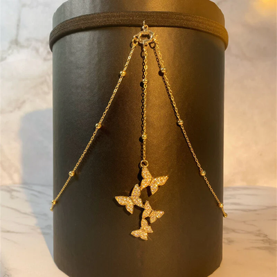 Butterfly dream leg chain