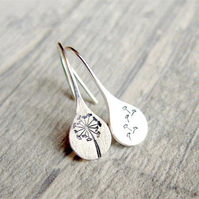¡®Make A Wish¡¯ Dandelion Earrings