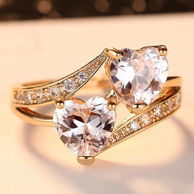 ¡®Two Hearts Become One¡¯ Ring
