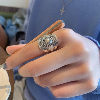 Roslyn Silver Statement Rings