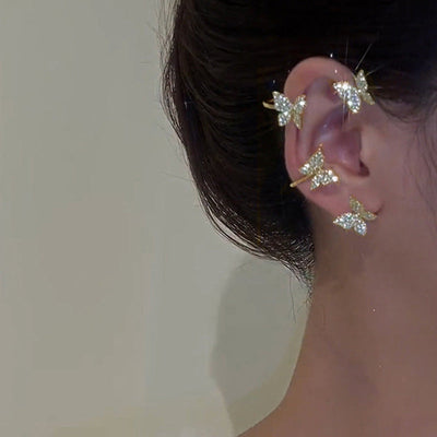 Butterfly • Clip Earrings