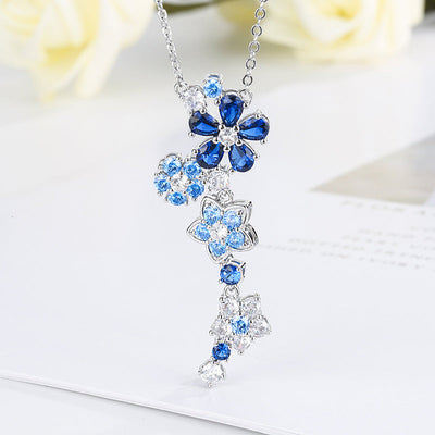 Deep Sea Flower • Crystal Bracelet & Necklace