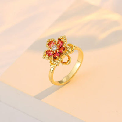 Bloom in Motion • Rotating Petal Necklace & Bracelet
