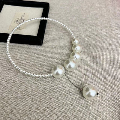 Natural Pearl Tassel Necklace