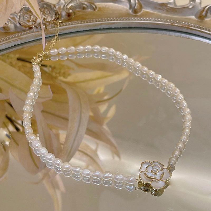 Camellia ? Pearl Necklace