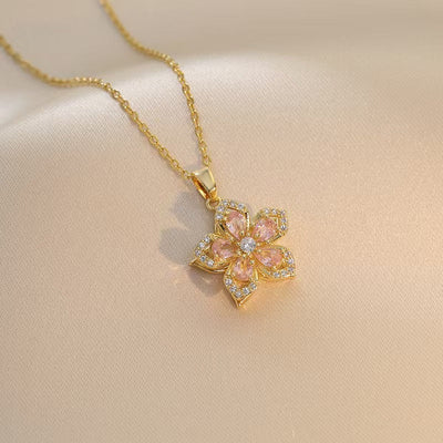 Bloom in Motion • Rotating Petal Necklace & Bracelet
