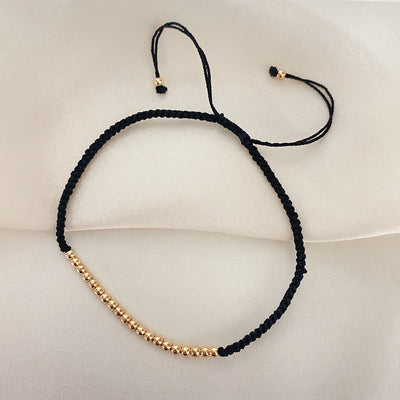 Lucky • Braided Rope Anklet