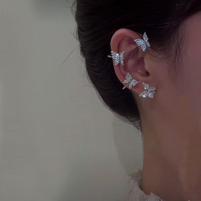 Butterfly • Clip Earrings