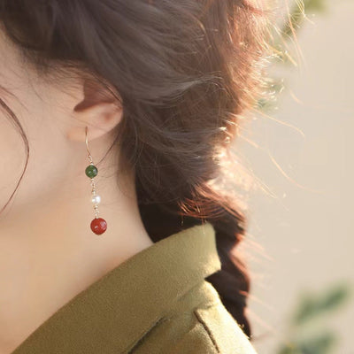 Wisdom & Willpower - Trio Earrings of Resilience