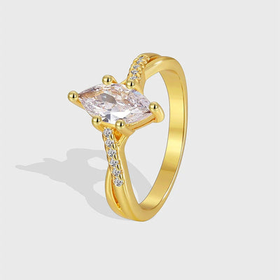 Elegant Marquise • Diamond Ring