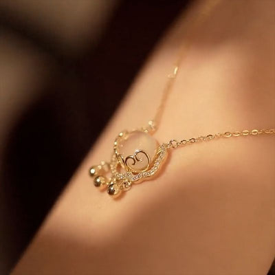 Lucky Lock • Opal Necklace