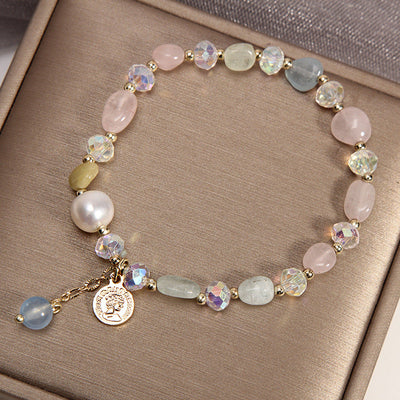 Beach crystal bracelet
