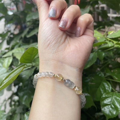 Fortune ? Moonstone Crystal Bracelet