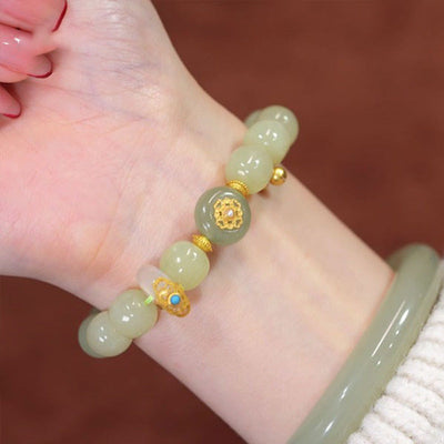 Faith • Blessed Emerald Jade stone Necklace