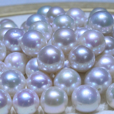 Luxurious clavicle chain natural freshwater pearl necklace
