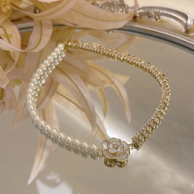 Camellia ? Pearl Necklace