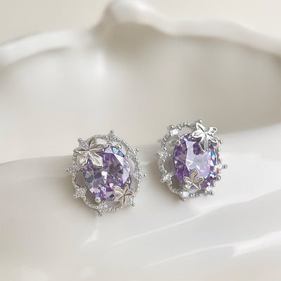 Violet • Amethyst Earrings
