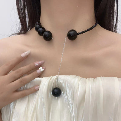 Natural Pearl Tassel Necklace
