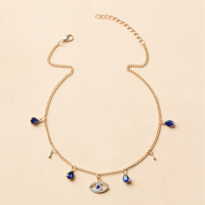 Ocean's Gaze • Sapphire Necklace