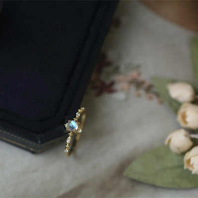 "Sunshine Girl" Moonstone Ring