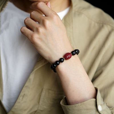 Financial Management • Obsidian Bracelet
