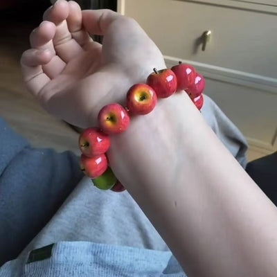 High-Quality Apple Good Luck Bracelet